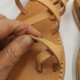 Grec sandale cuir tannage végétal