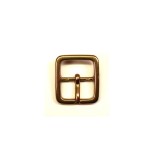 Boucle de ceinture 2.5 cm n°19 laiton massif solid brass atelier cuir Voyageur