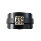 Bijoux cuir celtic accessoires mode cuir véritable fabrication française atelier Voyageur