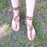 Sandales femme cuir Mini Nude