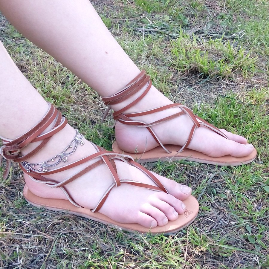 nude sandale